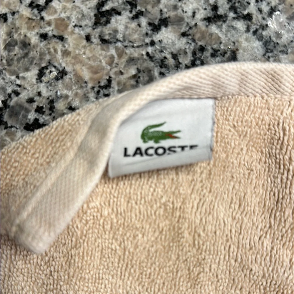 Lacoste hand towel